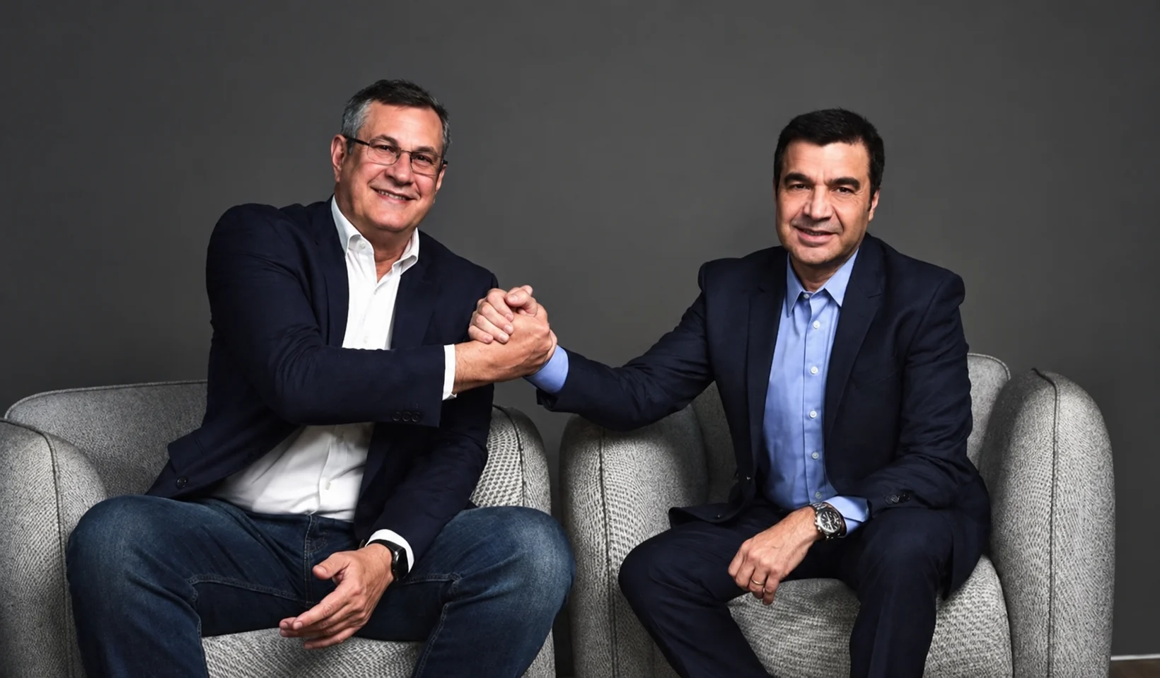 Paulo Tomazela e João Kepler, parceiros do ecossistema BOSSA